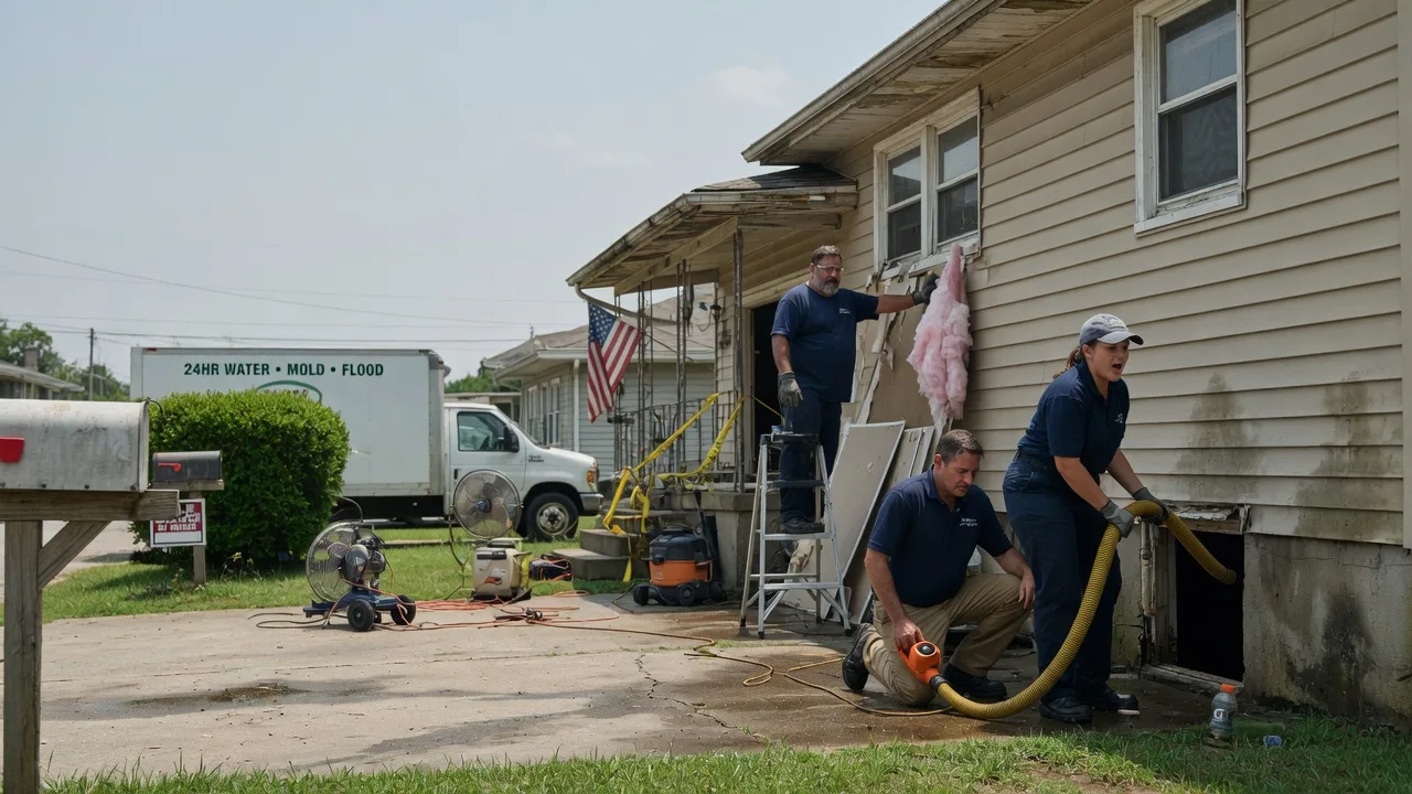 Water Damage Repair in Mcclellandtown, PA near me